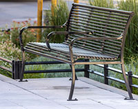 Meridian Park Benches MR1-1060