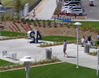 TallGrass benches and CityView receptacles