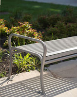 NewCastle Receptacles and WestPort Backless Benches