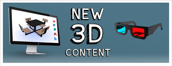 New 3D Content