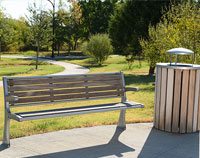 Canopy Park Benches CP1-1000