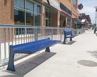 Canopy Park Benches CP1-1100 and CP1-1000