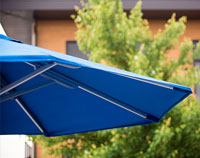 Canvas Umbrella - Public Metro Tables