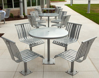 CityView Table CV6-1120 & Chairs CV5-1111