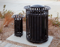 CityView Trash Receptacles CV2-2101