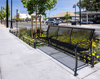 Meridian Park Benches MR1-1060