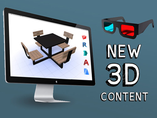 New 3D Content