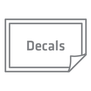 Standard Decal Options