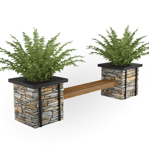 QuarryView Planter Seating