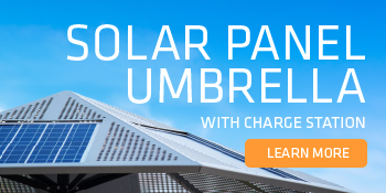 Solar Panel Umbrella