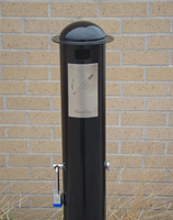 Smoking Post Bollard SP3-1000-SM