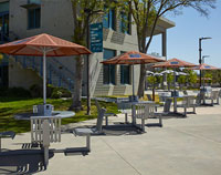 Mission College Solar Powered Umbrellas