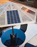 Solar Panel Charge Station
