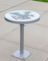 Stadium Tables with Custom Decals