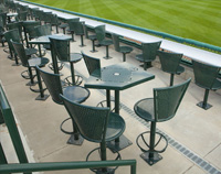 Stadium Tables and Chairs