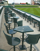 Stadium Tables and Chairs