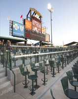 Stadium Tables and Chairs