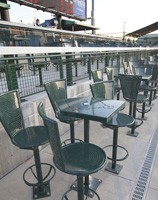 Stadium Tables and Chairs