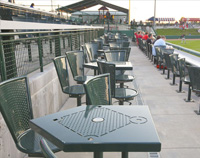 Stadium Tables and Chairs