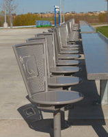 Stadium Tables and Chairs