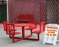 Custom China town panels