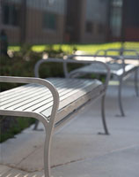 NewCastle Receptacles and WestPort Backless Benches