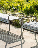 NewCastle Receptacles and WestPort Backless Benches