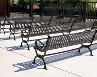 Custom Radius Arlington Benches